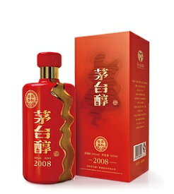 中国白酒　茅台醇2008（まおたいじゅん2008）500ml 53度（1本）・端午節・父の日・お歳暮！お中元！冬のギフト特集。♪