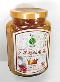 台湾名物　御品能量　上等鵝油香葱(赤ネギ入りガチョウ油)　350g 中華食材調味料、台湾通の間に愛されています。♪