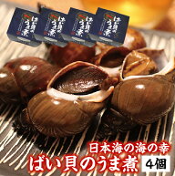 【家飲み・宅飲みのおつまみにも】大粒の身で味がしみてふっくら柔らか　ばい貝のうま煮　お酒の肴に　冷…