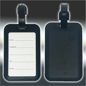 Find My Luggage Tag BK BL016-BK yc^l[^O^Cvz