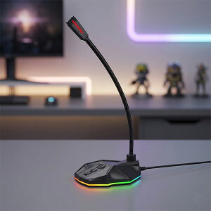 �yREDRAGON�zGM99 STIX USB�}�C�N RGB���C�g���� �f�X�N�g�b�v�}�C�N �t���L�V�u���A�[�� �~���[�g�@�\ �Q�[������ Web��c �z�M �{�C�X�`���b�g�Ή�