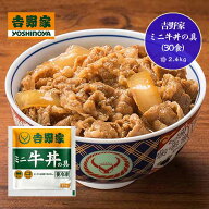 吉野家 冷凍ミニ牛丼の具80g×30袋セット 50029