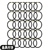 楽天市場】ヘアゴム 黒 金具の通販