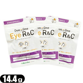 ｢ネコポス送料無料｣｢動物用栄養補助食品｣メニワン(Meni-One) Duo One(デュオワン) Eye R&C (アイ アールアンドシー) 14.4g(60粒相当) 犬猫用 x 3袋セット - メニわん EyeR/Cリニューアルパッケージ!【ネコポス】【smtb-s】