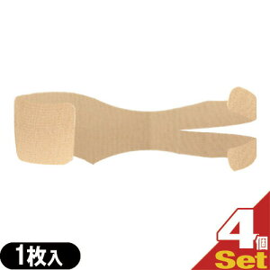 「最強翌日配送」「ネコポス送料無料」「ニトリート」「KINESHIO LOGY TAPE」「キネシオロジーテープ」手首ひじかんたんスポーツ 1枚入りx4個セット 【smtb-s】