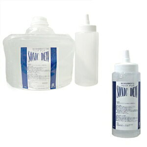 「正規代理店」「ソフト・ハード両用タイプ」太平化学産業 ソニックデュウ(水溶性超音波ゲル) 5kg (500g空ボトル付き)x500g セット 【smtb-s】