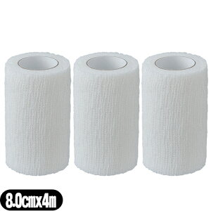 [(`O) |Xg ѣAPA сEtBbNX (ALCARE Fixation Cohesive) 3 (17153) 8.0cmx4m(L) x3Zbg - 8cmBD\̐LkɂDꂽLk