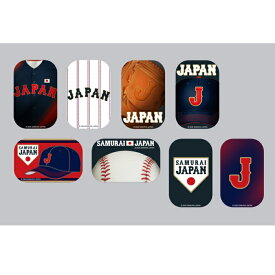 【公式】侍ジャパン スクエア缶バッジコレクション WORLD BASEBALL CLASSIC 2026 グッズ【柄はランダム】[S07]
