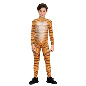 子供用 全身タイツ 動物仮装 連体タイツ 面白い仮装 コスプレ衣装 弾力と伸縮性あり コスチューム ハロウイン仮装 ハロウインコス