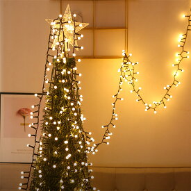 LEDイルミネーションライト 31V低電圧 LED小さなボール クリスマスライト ストリングライト 飾り 防水 屋外対応 8つ点灯パターンイベント パーティー