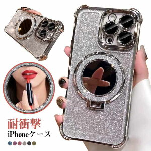 iPhone�P�[�X ���t�� �X�}�z�P�[�X iphone16promax �J�o�[ �~���[�P�[�X iphone 15 �w�ʎ苾 �R���p�N�giPhone16plus �L���L�� ���킢�� �X�^ �ϏՌ� �\�t�g