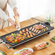 焼肉プレート 無煙 電気 ホットプレート グリルプレート波型プレート 温度調節可能 家庭用 卓上調理器 14…