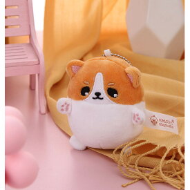 かわいい 柴犬 キーホルダー ぬいぐるみ キーリング 手のひらサイズ 10cm おもちゃ キーホルダー 人形 萌えグッズ 日本犬ぬいぐるみ 誕生日プレゼント