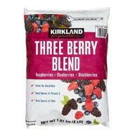 【大容量1.81kg】カークランド スリーベリー ブレンド 冷凍 KIRKLAND COSTCO ミックスベリー 冷凍フルー…