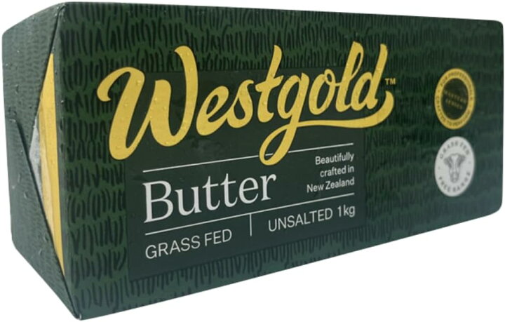 業務用 大容量 グラスフェッドバター 1kg ウエストゴールド 無塩 Westgold ニュージーランド産 冷凍 無添加 バター 人気 パン トースト 料理 SHOWELL