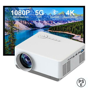 寝室の4Kホームシアター 自動焦点 プロジェクター 密閉式光機関 採用 壁に直接投影 高画質 小型 スマートTV搭載 ネットフリックス対応 家庭用