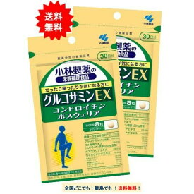 小林製薬 栄養補助食品 グルコサミンEX (240粒) 30日分 × 2個セット【送料無料】
