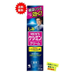 [小林製薬] 薬用 メンズ ケシミンクリーム (20g) × 1個 [医薬部外品]【送料無料】