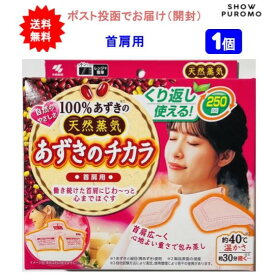 最大3,000円引きクーポン先着配布! 【1個】あずきのチカラ首肩用【送料無料】【開封しポスト投函でお届け】