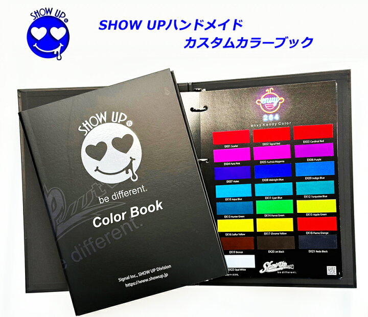 楽天市場】SHOW UP カラーブック 塗料 ペイント 塗装 車 バイク 建築 