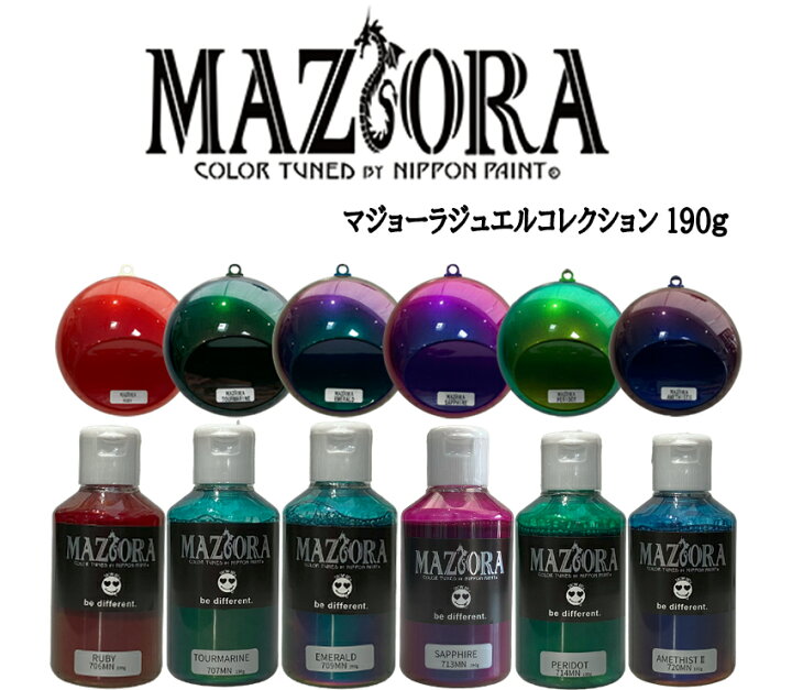 楽天市場】マジョーラ ジュエルコレクションシリーズ190g MAZIORA 偏光 