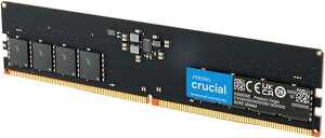 �݌ɗL�� ���[ Crucial DDR5-5600 32GB (32GB×1��) �f�X�N�g�b�vPC�p������ 288pin Unbuffered DIMM CT32G56C46U5