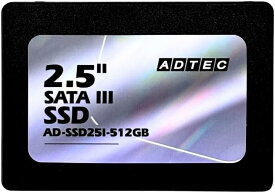 アドテック SSD 512GB 3D TLC 2.5インチ SATA 3年保証 AD-SSD25I-512G