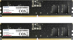 �y�N���N�n�����������zADATA �G�C�f�[�^ DDR5-4800 16GB (8GB×2) �f�X�N�g�b�vPC�p������ 288pin Unbuffered DIMM AD5U48008G-DT-I
