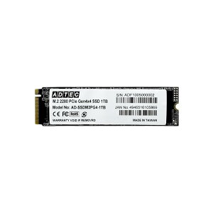�݌ɗL�A���[ �A�h�e�b�N M.2 1TB 3D TLC NVMe PCIe Gen4x4(2280) 3�N�ۏ� AD-SSDM2PG4-1TB