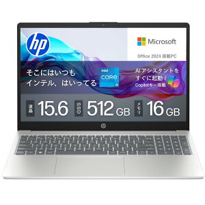 HP �m�[�g�p�\�R�� 15-fd 15.6�C���` Core i5-1334U ������16GB SSD512GB Office2024���� Win11 ���^ �w��F�� Copilot�L�[