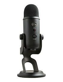 アウトレット　箱一部破れ　Logicool G Blue Yeti BM400BK USB ゲーミング コンデンサーマイク マイク ブラック 黒 国内正規品