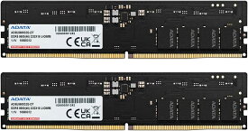 在庫有 即納 ADATA エイデータ DDR5-5600 16GB (8GB×2) デスクトップPC用メモリ 288pin Unbuffered DIMM AD5U56008G-DT-I