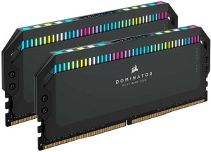�݌ɗL ���[ CORSAIR DOMINATOR PLATINUM RGB DDR5-5200 64GB (32GB×2) Intel XMP 3.0�Ή� �f�X�N�g�b�vPC�p������ �u���b�N CMT64GX5M2B5200C40