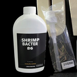 ZktoNeA܁@SHRIMP BACTER 86 1L(pfBXyT[tj@bhr[ Gr@ځ@ANAE@@Mы@shrimp aquarium water plants