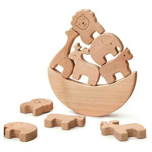 【3点15%offクーポン配布中! パズル 指先訓練 集中力 2歳 1歳 男の子 女の子 早期開発 子供 知育玩具 ベビー つみき 動物 天然木 おもちゃ 赤ちゃん