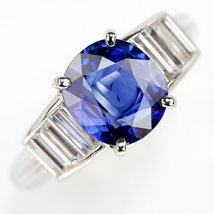 楽天市場】☆9/5 三越 サファイア リング 2.91ct D0.98ct プラチナ 
