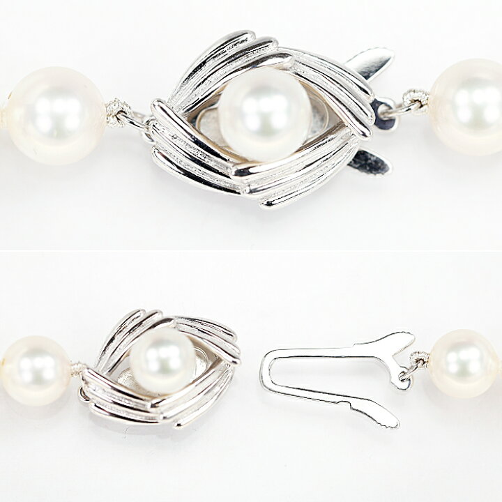 楽天市場】☆10/20 ミキモト アコヤパール ネックレス 7.1-7.4mm K14 