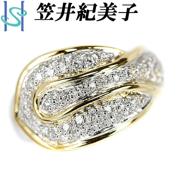 楽天市場】☆1/5 笠井紀美子 ダイヤモンド リング 0.76ct K18 イエロー 