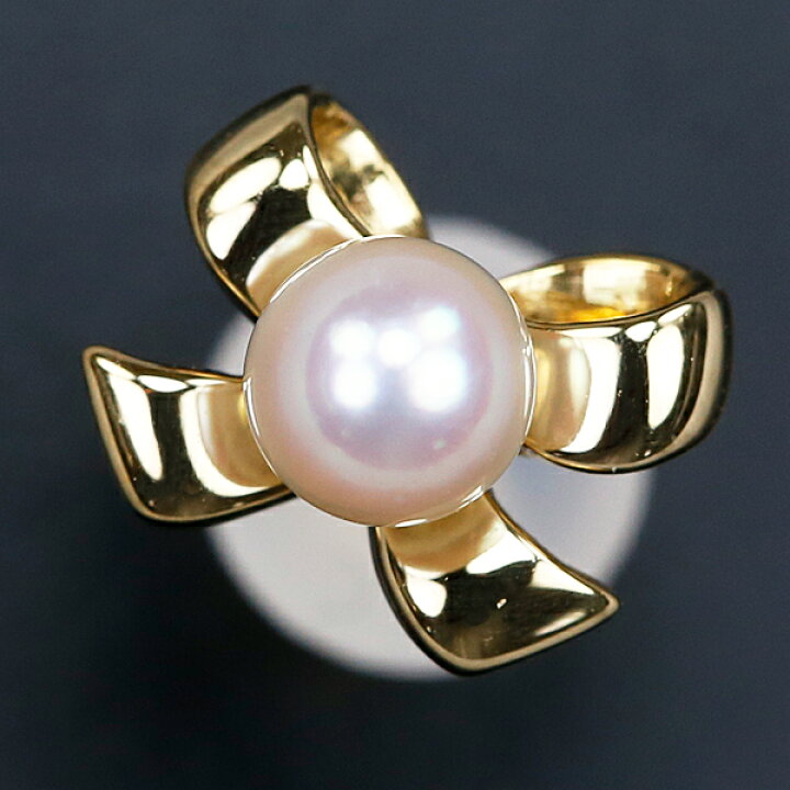 楽天市場】☆12/12 ミキモト アコヤパール ピアス 3.8mm K18 イエロー 