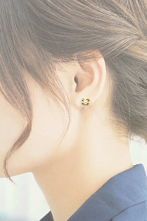 楽天市場】☆12/12 ミキモト アコヤパール ピアス 3.8mm K18 イエロー  
