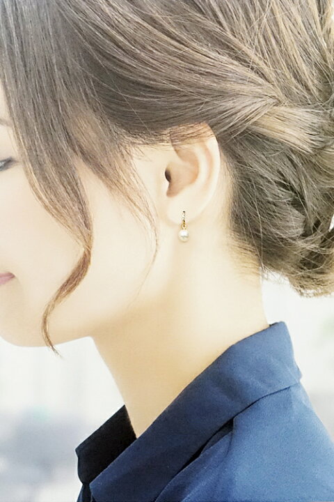 楽天市場】☆9/10 ヴァンドーム青山 アコヤパール ピアス 6.4mm 