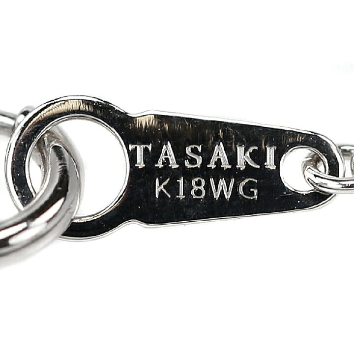 楽天市場】タサキ 田崎真珠 白蝶真珠 ネックレス 10.5mm K18WG 一粒 