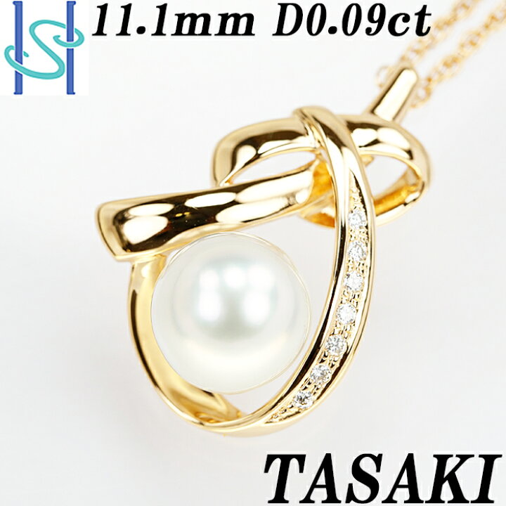 楽天市場】☆3/5 タサキ 田崎真珠 白蝶パール ネックレス 11.1mm 