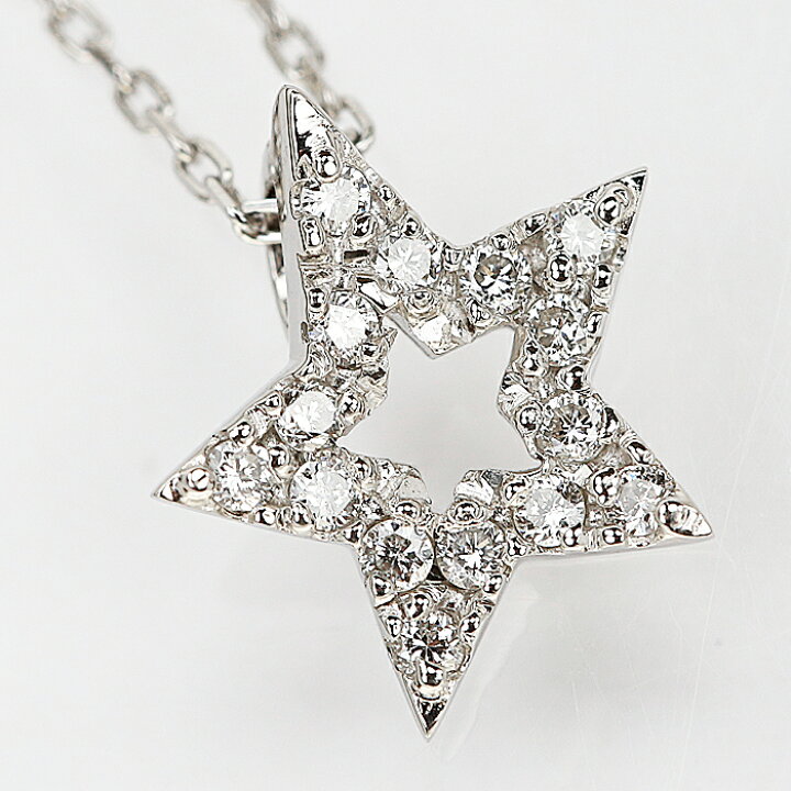 楽天市場】☆11/11 スタージュエリー ダイヤモンド ネックレス 0.15ct  