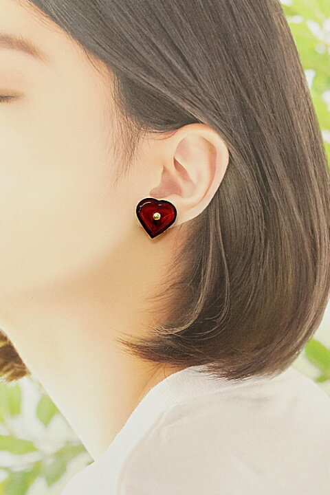 楽天市場】バカラ アラフォリ クリスタルガラス イヤリング K18YG  