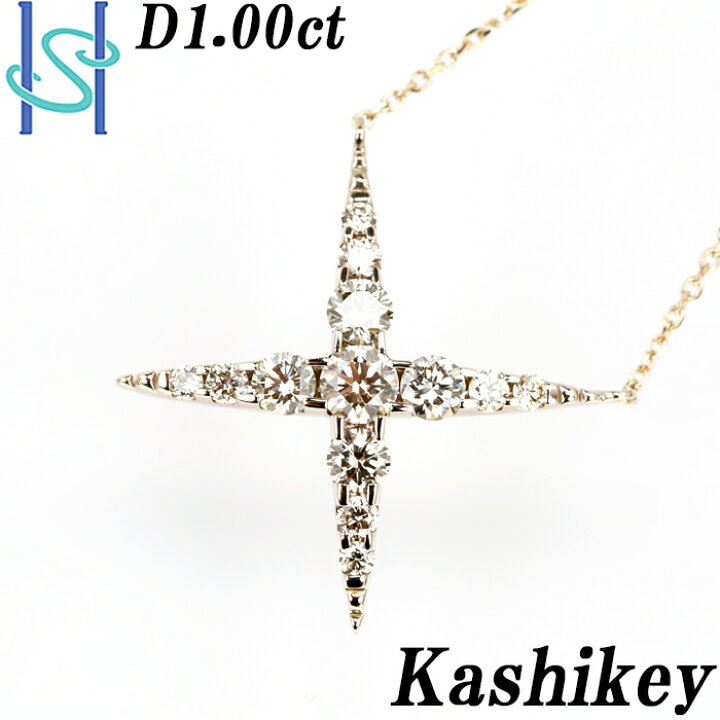楽天市場】☆10/5 カシケイ ブラウンダイヤモンド ネックレス 1.00ct  