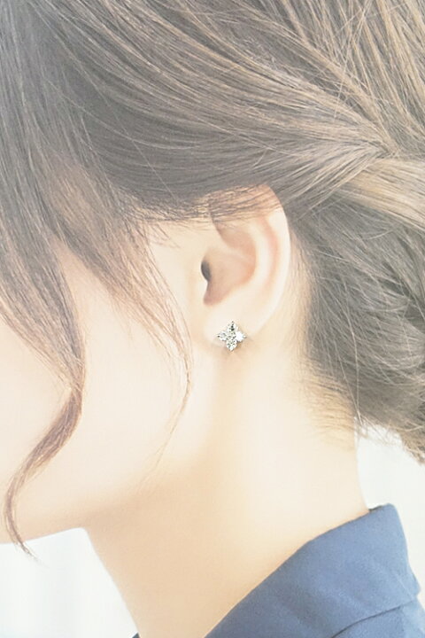 楽天市場】☆9/2 タサキ 田崎真珠 ダイヤモンド ピアス 0.64ct 0.64ct 