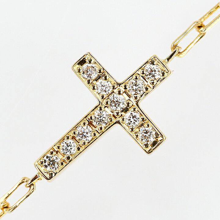 楽天市場】☆SJX ダイヤモンド ブレスレット 0.07ct K18 イエロー  