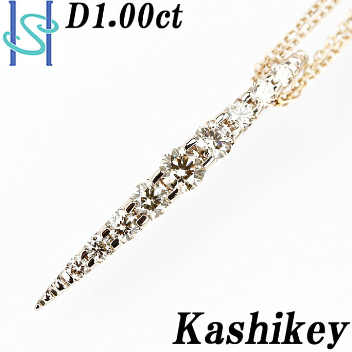 楽天市場】☆11/16 カシケイ ブラウンダイヤモンド ネックレス 1.00ct 