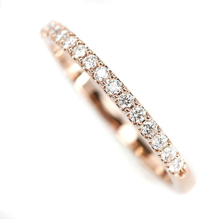 楽天市場】アイプリモ ダイヤモンド ハーフエタニティリング 0.13ct  